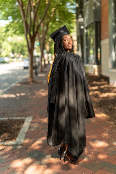 Ayana's Graduation — graduation photography at VCU Graduation Photos by Stephen Lawson