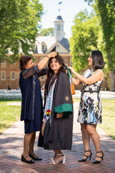 Diane's Graduation — graduation photography at William & Mary Graduation Photos by Stephen Lawson