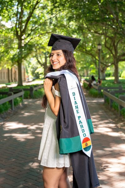 Diane's Graduation — graduation photography at William & Mary Graduation Photos by Stephen Lawson
