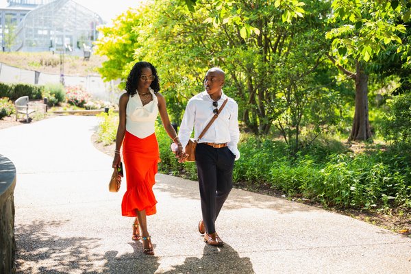 Davis Engagement Session — engagement photography at Lewis Ginter Botanical Garden by Stephen Lawson
