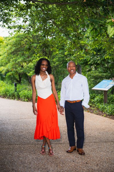 Davis Engagement Session — engagement photography at Lewis Ginter Botanical Garden by Stephen Lawson