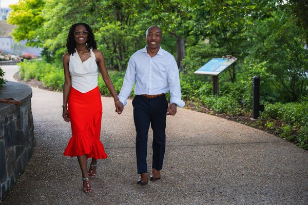 Davis Engagement Session — engagement photography at Lewis Ginter Botanical Garden by Stephen Lawson