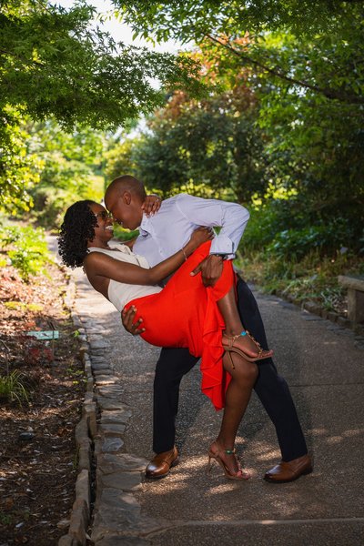 Davis Engagement Session — engagement photography at Lewis Ginter Botanical Garden by Stephen Lawson