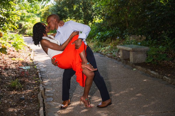 Davis Engagement Session — engagement photography at Lewis Ginter Botanical Garden by Stephen Lawson