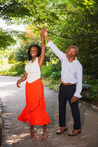 Davis Engagement Session — engagement photography at Lewis Ginter Botanical Garden by Stephen Lawson