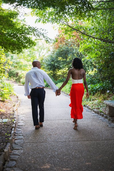 Davis Engagement Session — engagement photography at Lewis Ginter Botanical Garden by Stephen Lawson