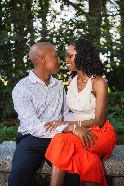 Davis Engagement Session — engagement photography at Lewis Ginter Botanical Garden by Stephen Lawson