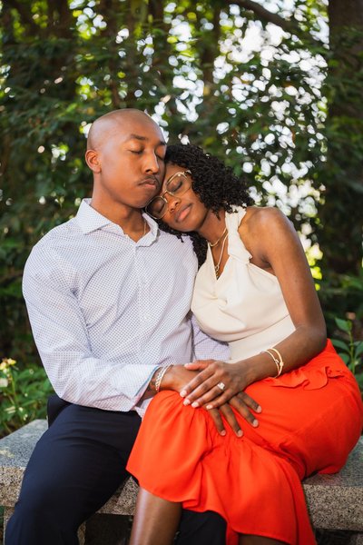 Davis Engagement Session — engagement photography at Lewis Ginter Botanical Garden by Stephen Lawson