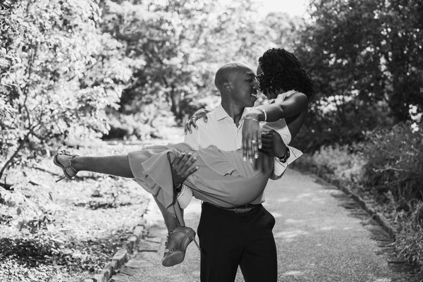 Davis Engagement Session — engagement photography at Lewis Ginter Botanical Garden by Stephen Lawson
