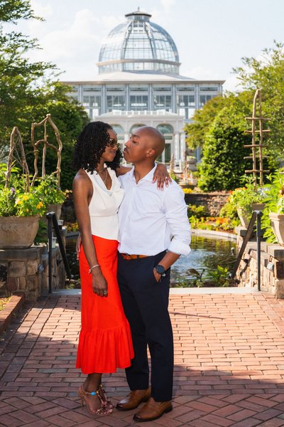 Davis Engagement Session — engagement photography at Lewis Ginter Botanical Garden by Stephen Lawson