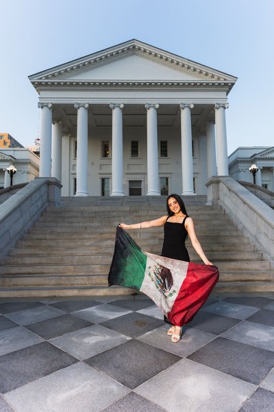 Bibiana's Graduation — graduation photography at Virginia State Capitol by Stephen Lawson