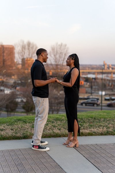 Quintez and Kayla's Proposal — engagement photography by Stephen Lawson