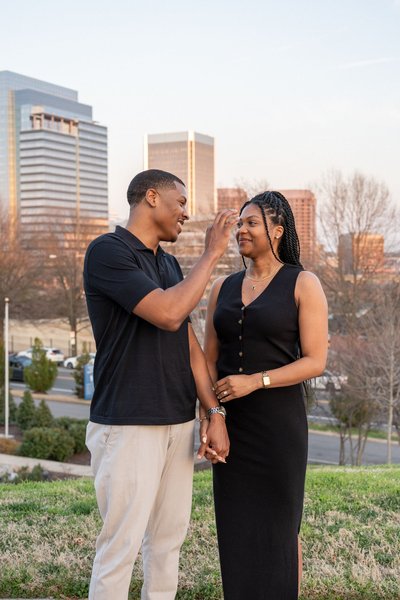 Quintez and Kayla's Proposal — engagement photography by Stephen Lawson