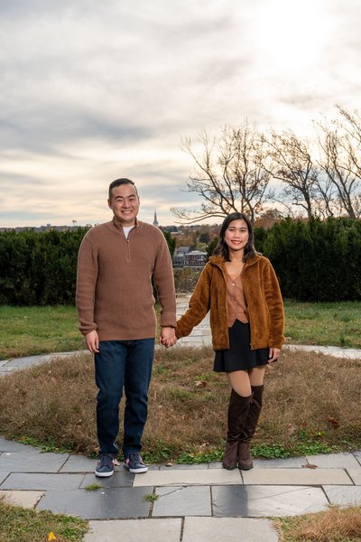 Edward and Micah's Engagement — engagement photography at Chatham Manor by Stephen Lawson