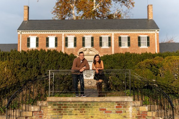 Edward and Micah's Engagement — engagement photography at Chatham Manor by Stephen Lawson