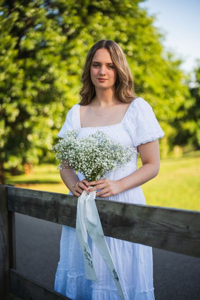 Poppy's Senior Photos — graduation photography at Maymont by Stephen Lawson
