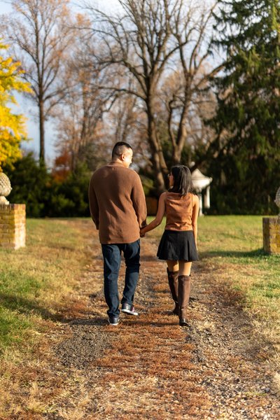 Edward and Micah's Engagement — engagement photography at Chatham Manor by Stephen Lawson