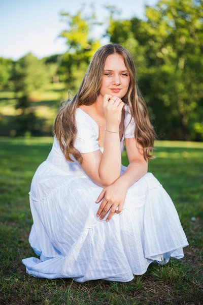 Poppy's Senior Photos — graduation photography at Maymont by Stephen Lawson