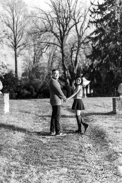 Edward and Micah's Engagement — engagement photography at Chatham Manor by Stephen Lawson