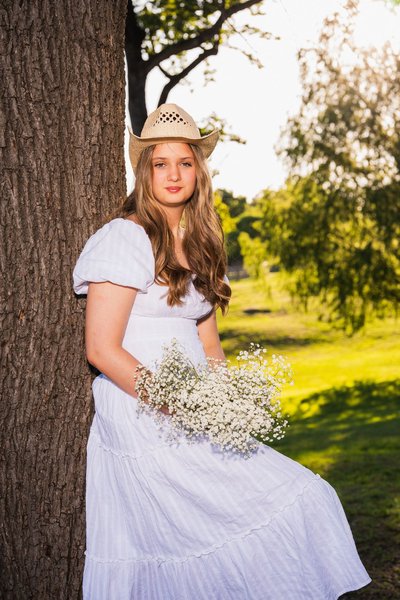 Poppy's Senior Photos — graduation photography at Maymont by Stephen Lawson