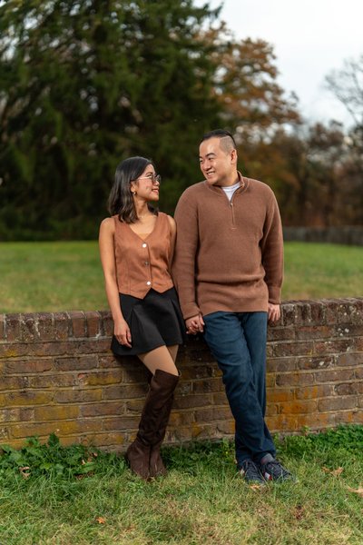Edward and Micah's Engagement — engagement photography at Chatham Manor by Stephen Lawson