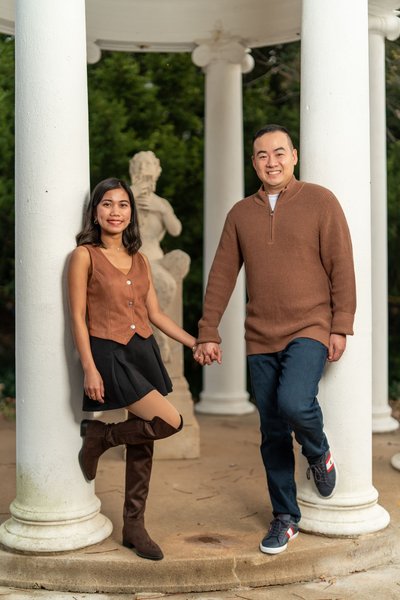 Edward and Micah's Engagement — engagement photography at Chatham Manor by Stephen Lawson