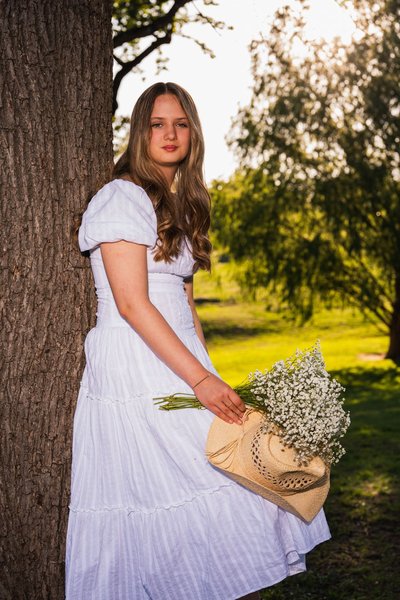 Poppy's Senior Photos — graduation photography at Maymont by Stephen Lawson