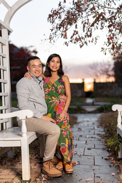 Edward and Micah's Engagement — engagement photography at Chatham Manor by Stephen Lawson