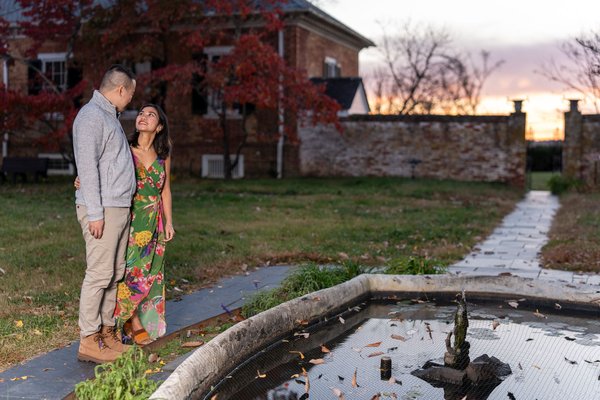 Edward and Micah's Engagement — engagement photography at Chatham Manor by Stephen Lawson