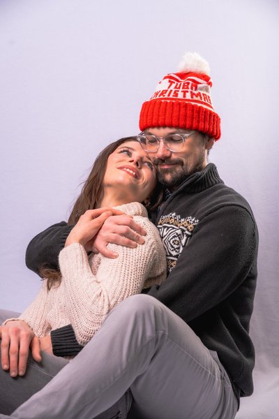 Kierstin and Jonathan's Holiday Session — portraits photography by Stephen Lawson