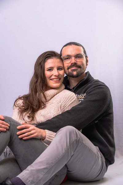 Kierstin and Jonathan's Holiday Session — portraits photography by Stephen Lawson