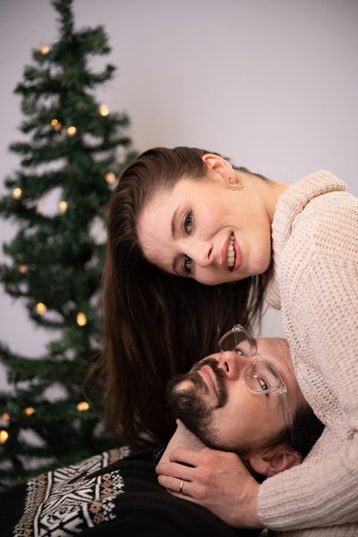 Kierstin and Jonathan's Holiday Session — portraits photography by Stephen Lawson