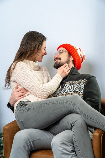 Kierstin and Jonathan's Holiday Session — portraits photography by Stephen Lawson