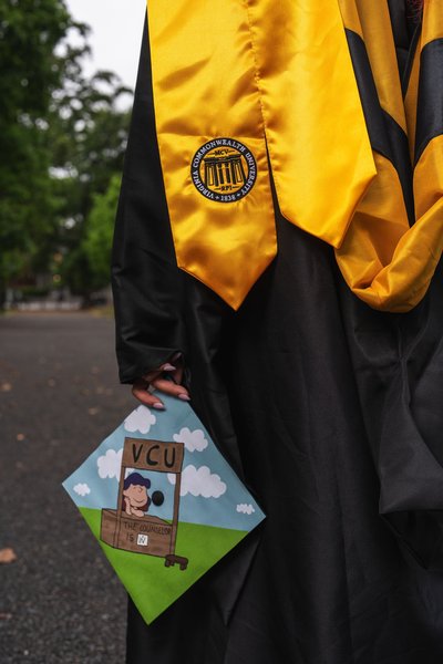 Abby's Graduation — graduation photography at VCU Graduation Photos by Stephen Lawson