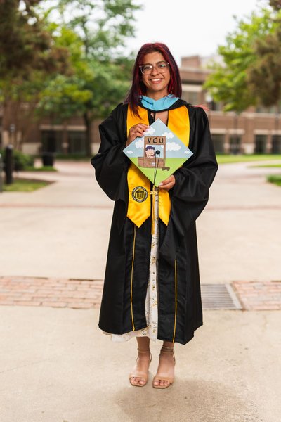 Abby's Graduation — graduation photography at VCU Graduation Photos by Stephen Lawson
