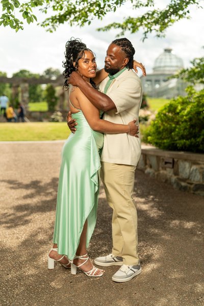 Christopher and Lashawn's Proposal — engagement photography by Stephen Lawson