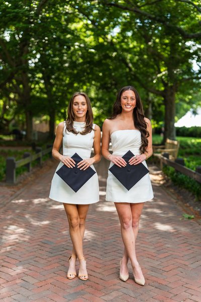 Tash and Chloe's Graduation — graduation photography at William & Mary Graduation Photos by Stephen Lawson