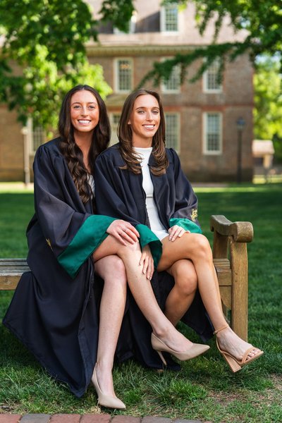 Tash and Chloe's Graduation — graduation photography at William & Mary Graduation Photos by Stephen Lawson