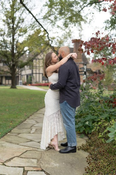 Audrey and Hammza's Engagement — engagement photography at Agecroft Hall & Gardens by Stephen Lawson