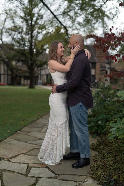 Audrey and Hammza's Engagement — engagement photography at Agecroft Hall & Gardens by Stephen Lawson