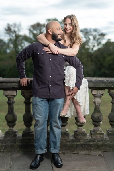 Audrey and Hammza's Engagement — engagement photography at Agecroft Hall & Gardens by Stephen Lawson