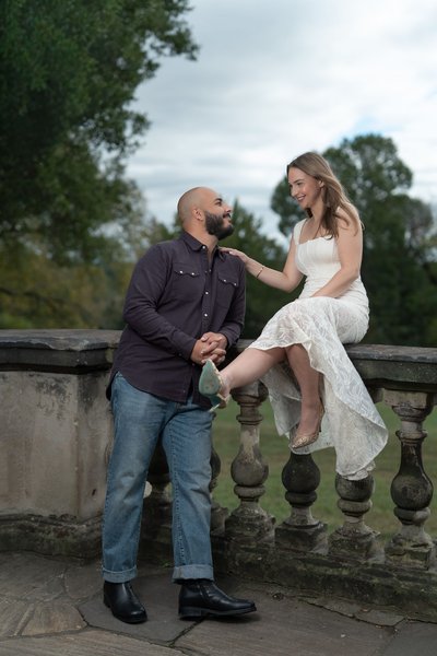 Audrey and Hammza's Engagement — engagement photography at Agecroft Hall & Gardens by Stephen Lawson