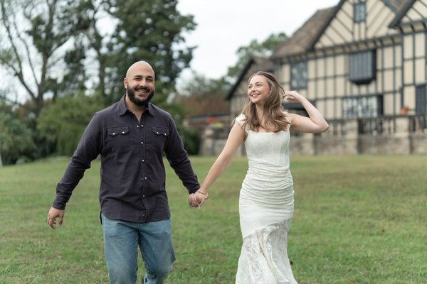 Audrey and Hammza's Engagement — engagement photography at Agecroft Hall & Gardens by Stephen Lawson