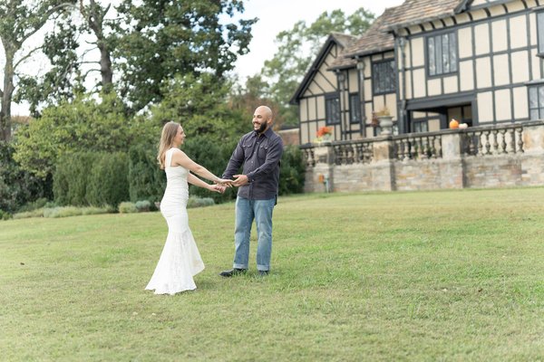 Audrey and Hammza's Engagement — engagement photography at Agecroft Hall & Gardens by Stephen Lawson