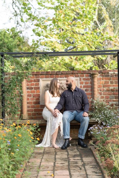 Audrey and Hammza's Engagement — engagement photography at Agecroft Hall & Gardens by Stephen Lawson