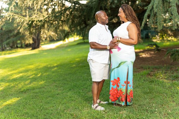 Victoria and Kelvin's Maternity Session — family photography at Maymont by Stephen Lawson
