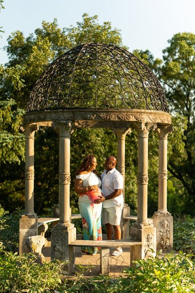Victoria and Kelvin's Maternity Session — family photography at Maymont by Stephen Lawson