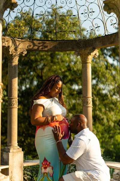 Victoria and Kelvin's Maternity Session — family photography at Maymont by Stephen Lawson