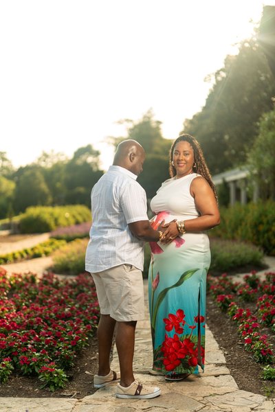 Victoria and Kelvin's Maternity Session — family photography at Maymont by Stephen Lawson