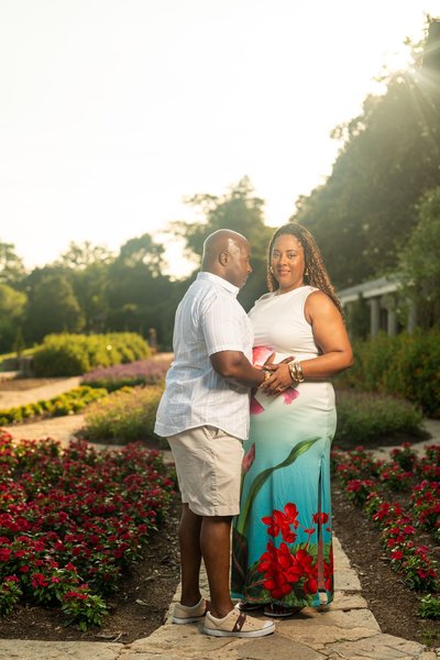 Victoria and Kelvin's Maternity Session — family photography at Maymont by Stephen Lawson